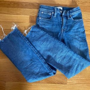 Madewell size 23 blue jeans
